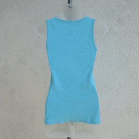 INC Jewel Neck Ribbed Tank Top M - Picture 7 of 7